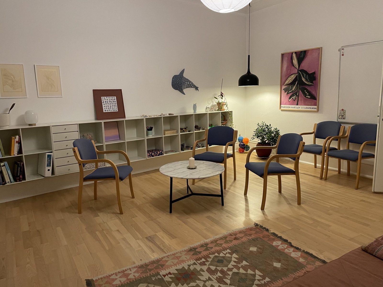 Terapilokale hvor der arbejdes med mentaliseringsbaseret terapi